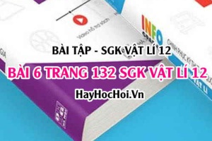 Bài 6 trang 132 SGK Vật Lý 12: Giao thoa ánh sáng, công thức tính khoảng vân giao thoa